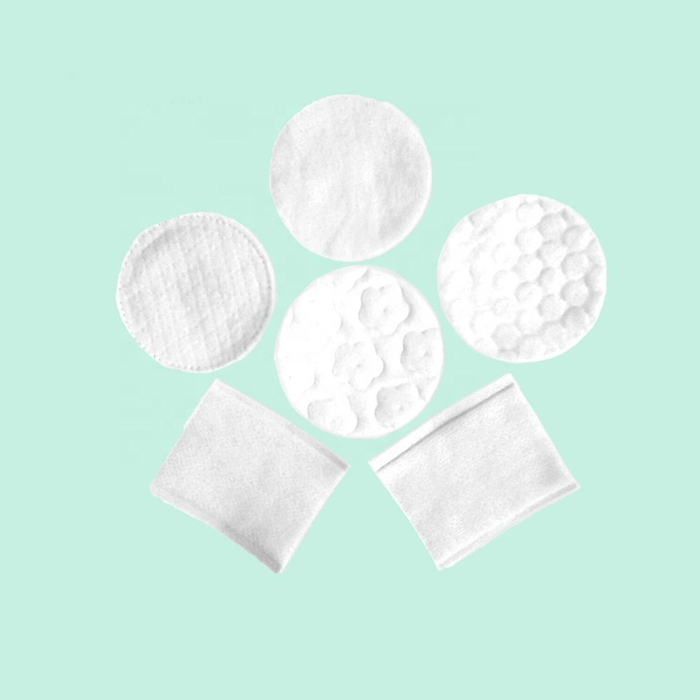 Custom Wholesale Disoposable Cotton Pads Makeup Remover